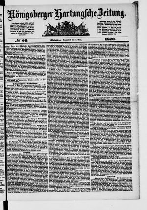 Königsberger Hartungsche Zeitung on Mar 12, 1870