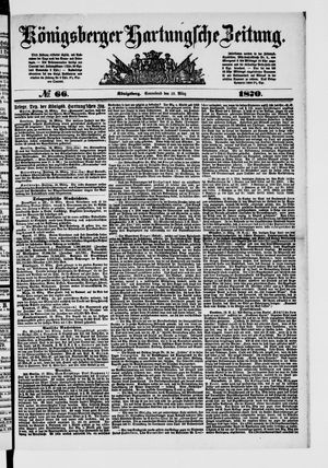 Königsberger Hartungsche Zeitung vom 19.03.1870