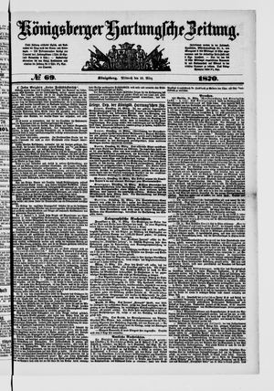 Königsberger Hartungsche Zeitung on Mar 23, 1870