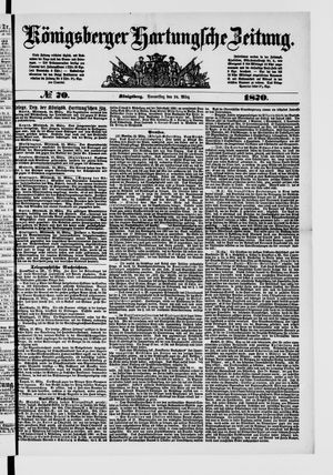 Königsberger Hartungsche Zeitung vom 24.03.1870