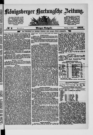 Königsberger Hartungsche Zeitung vom 08.01.1871