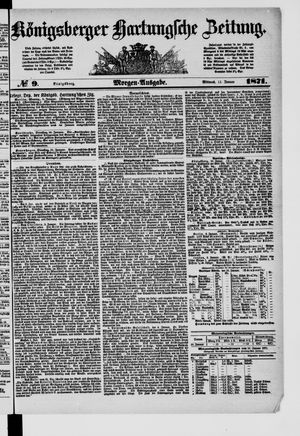 Königsberger Hartungsche Zeitung on Jan 11, 1871