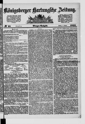 Königsberger Hartungsche Zeitung on Jan 13, 1871