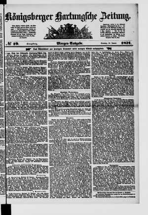 Königsberger Hartungsche Zeitung on Jan 22, 1871