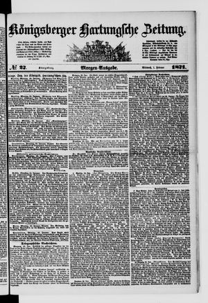 Königsberger Hartungsche Zeitung vom 01.02.1871