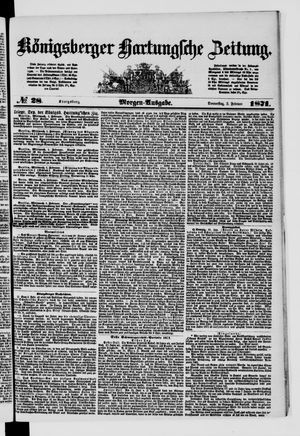 Königsberger Hartungsche Zeitung vom 02.02.1871
