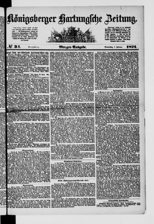 Königsberger Hartungsche Zeitung vom 09.02.1871