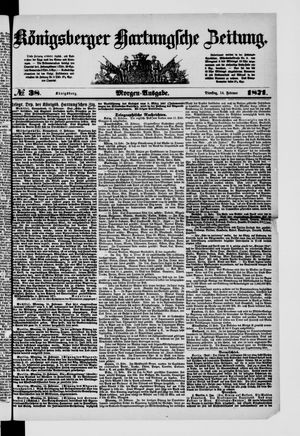 Königsberger Hartungsche Zeitung vom 14.02.1871