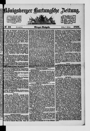 Königsberger Hartungsche Zeitung vom 17.02.1871