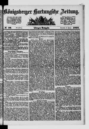 Königsberger Hartungsche Zeitung vom 25.02.1871