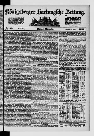 Königsberger Hartungsche Zeitung vom 02.03.1871