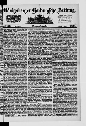 Königsberger Hartungsche Zeitung vom 07.03.1871