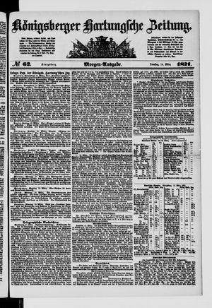 Königsberger Hartungsche Zeitung vom 14.03.1871