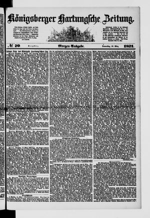 Königsberger Hartungsche Zeitung vom 23.03.1871