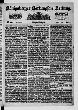 Königsberger Hartungsche Zeitung vom 04.04.1871