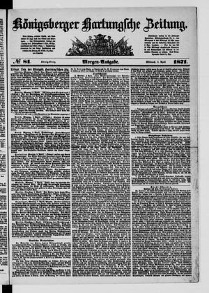 Königsberger Hartungsche Zeitung vom 05.04.1871