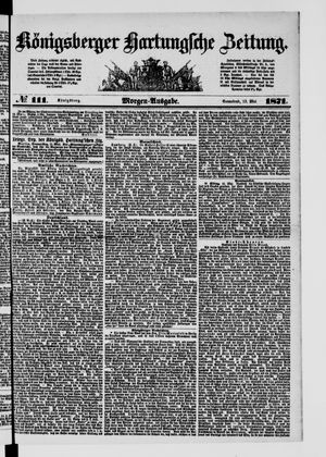 Königsberger Hartungsche Zeitung vom 13.05.1871