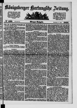 Königsberger Hartungsche Zeitung vom 10.06.1871