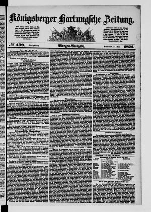 Königsberger Hartungsche Zeitung vom 17.06.1871