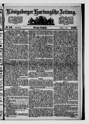 Königsberger Hartungsche Zeitung vom 09.04.1872