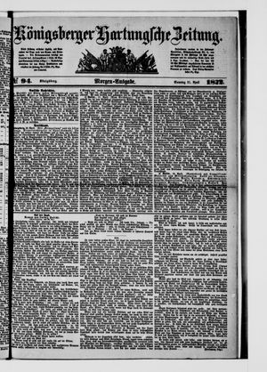 Königsberger Hartungsche Zeitung vom 21.04.1872