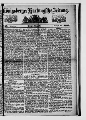 Königsberger Hartungsche Zeitung on Apr 28, 1872