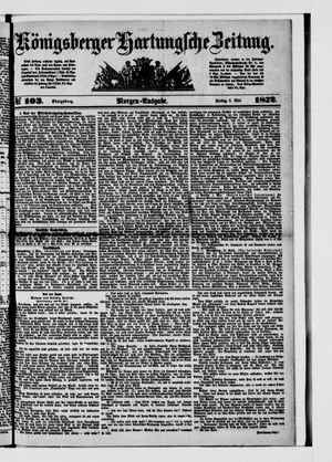 Königsberger Hartungsche Zeitung on May 3, 1872