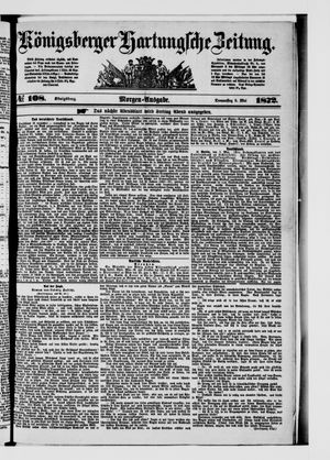 Königsberger Hartungsche Zeitung vom 09.05.1872