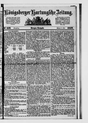 Königsberger Hartungsche Zeitung vom 15.05.1872