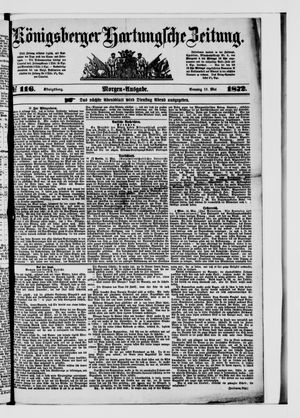 Königsberger Hartungsche Zeitung vom 19.05.1872