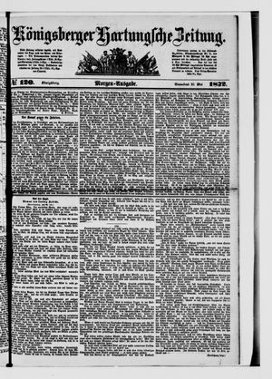 Königsberger Hartungsche Zeitung vom 25.05.1872