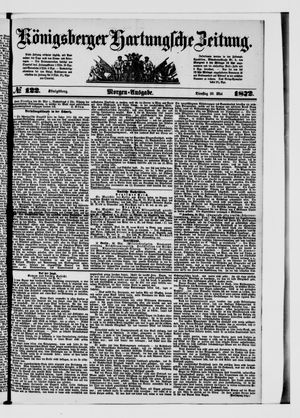 Königsberger Hartungsche Zeitung on May 28, 1872