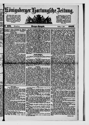 Königsberger Hartungsche Zeitung on Jun 7, 1872