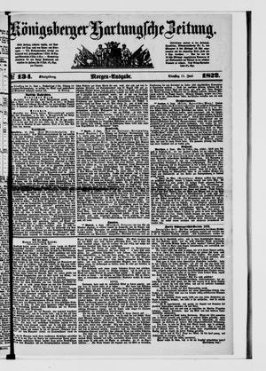 Königsberger Hartungsche Zeitung vom 11.06.1872