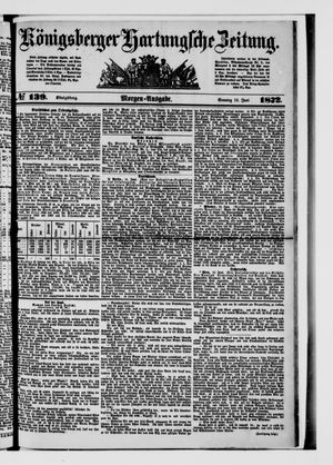 Königsberger Hartungsche Zeitung vom 16.06.1872