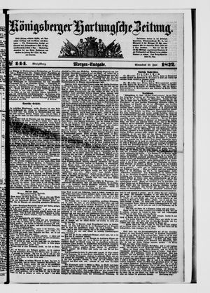 Königsberger Hartungsche Zeitung vom 22.06.1872
