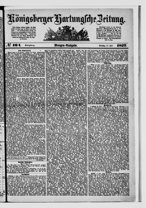 Königsberger Hartungsche Zeitung vom 16.07.1872