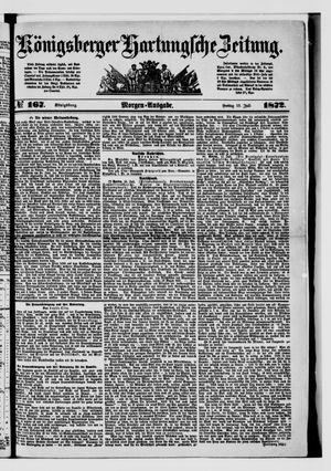 Königsberger Hartungsche Zeitung on Jul 19, 1872