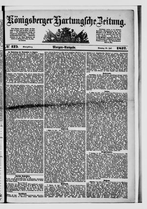 Königsberger Hartungsche Zeitung vom 28.07.1872