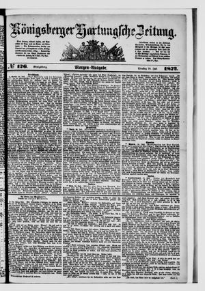 Königsberger Hartungsche Zeitung vom 30.07.1872