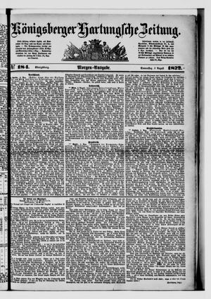 Königsberger Hartungsche Zeitung on Aug 8, 1872