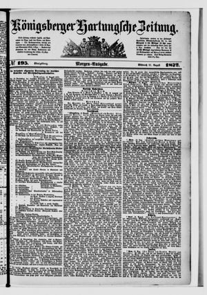 Königsberger Hartungsche Zeitung vom 21.08.1872