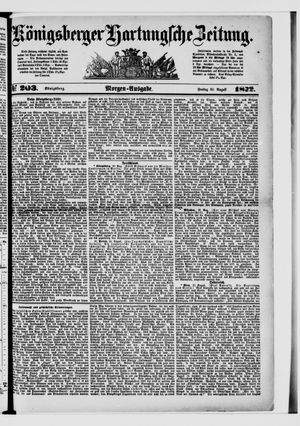 Königsberger Hartungsche Zeitung vom 30.08.1872