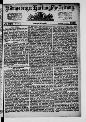 Königsberger Hartungsche Zeitung on Oct 10, 1872