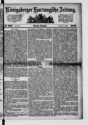 Königsberger Hartungsche Zeitung on Oct 27, 1872