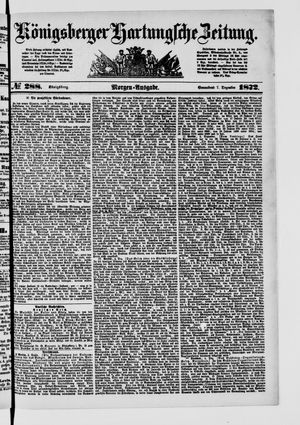 Königsberger Hartungsche Zeitung on Dec 7, 1872