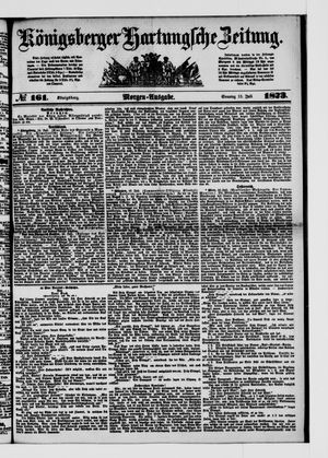 Königsberger Hartungsche Zeitung vom 13.07.1873