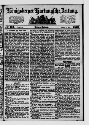Königsberger Hartungsche Zeitung on Jul 15, 1873