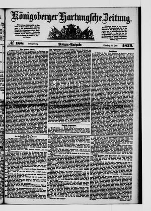 Königsberger Hartungsche Zeitung vom 22.07.1873