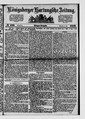 Königsberger Hartungsche Zeitung vom 23.07.1873